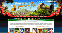 Desktop Screenshot of jatekok.pro
